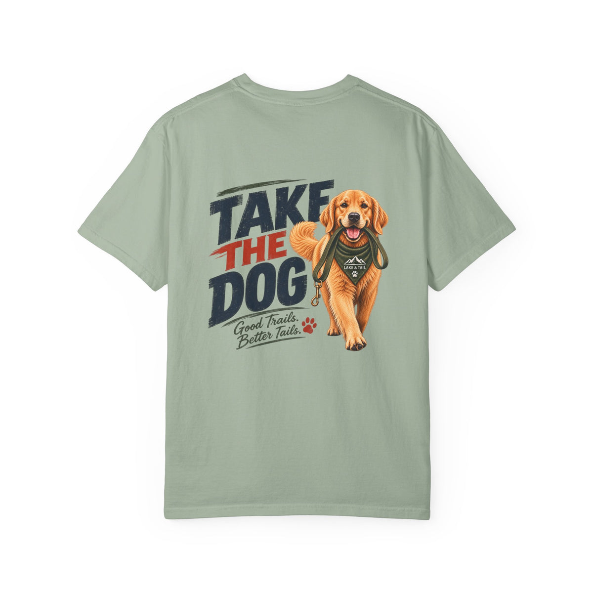 Take the Dog Golden Retriever T-Shirt | Outdoor Dog Lover Shirt